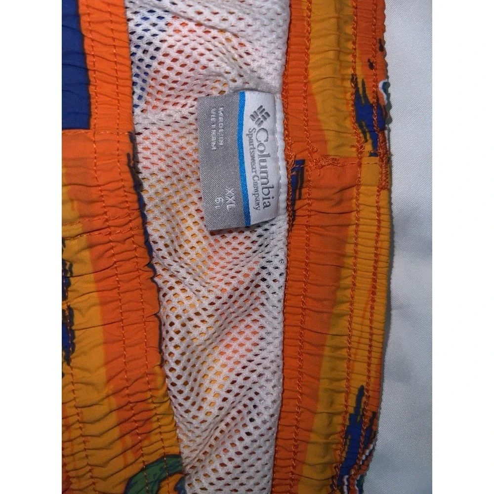 Florida Gators Football Columbia PFG CLG Backcast  size 2XL Swim Trunks